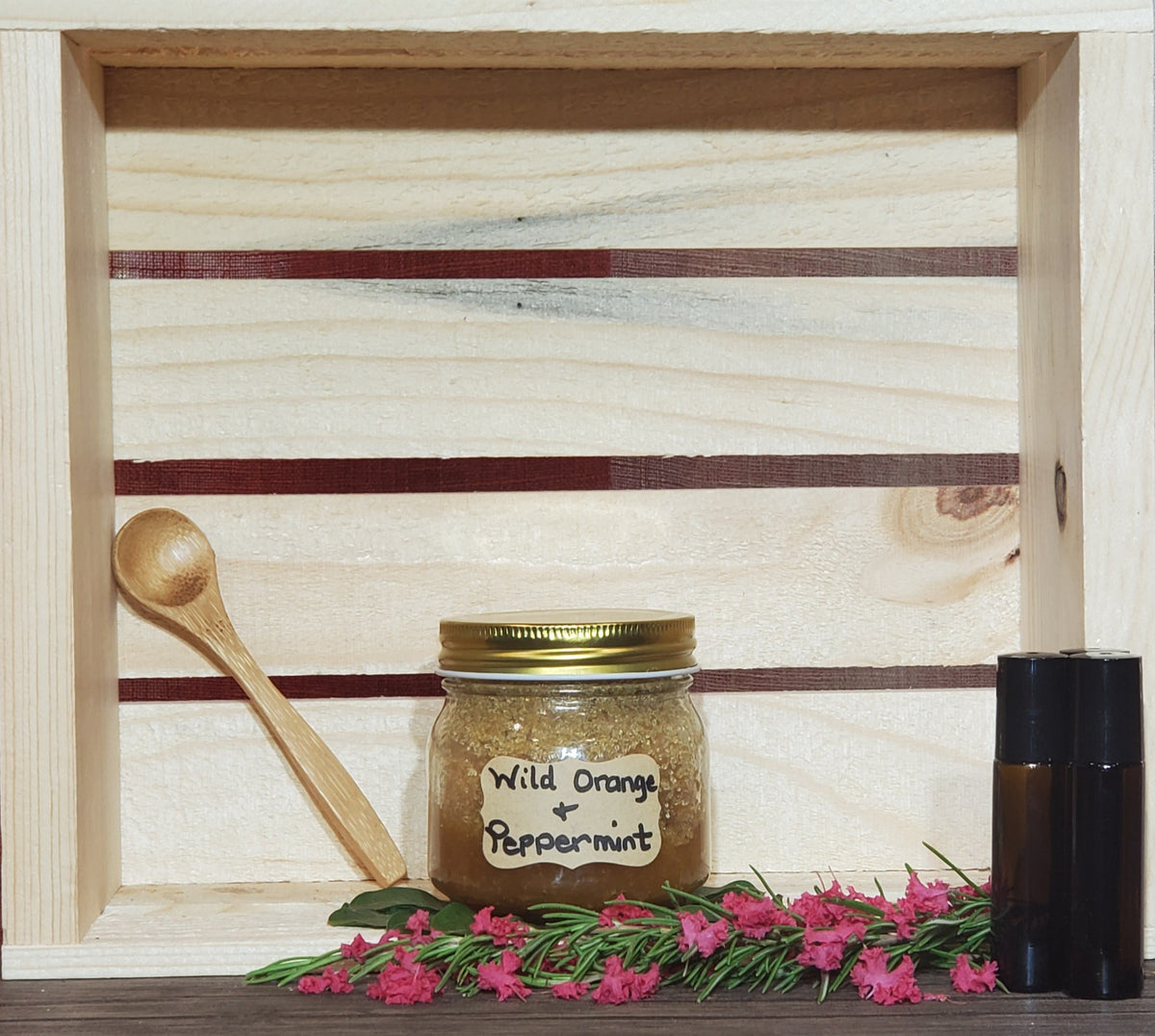 8 oz Wild Orange & Peppermint Sugar Scrub